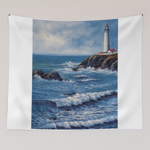Item preview, Pigeon Pt. Lighthouse designed and sold by Len Burton.