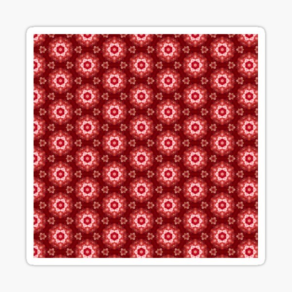 Sakura cherry blossoms pattern Sticker
