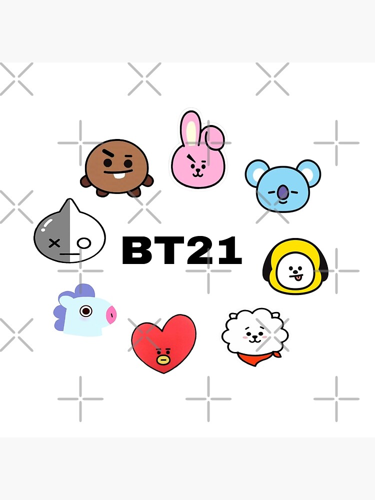 BT21 All Over Print Mini Backpack by Concept One Accessories