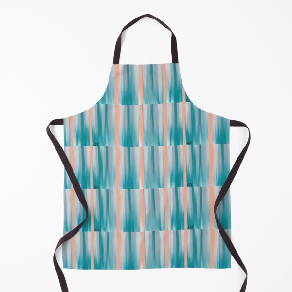 Item preview, Teal and Peach Abstract designed and sold by rswason.