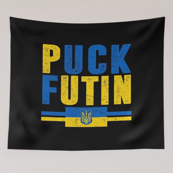 Item preview, Puck Futin Meme I Stand With Ukraine Ukrainian Lover Support designed and sold by GraphifyArt.