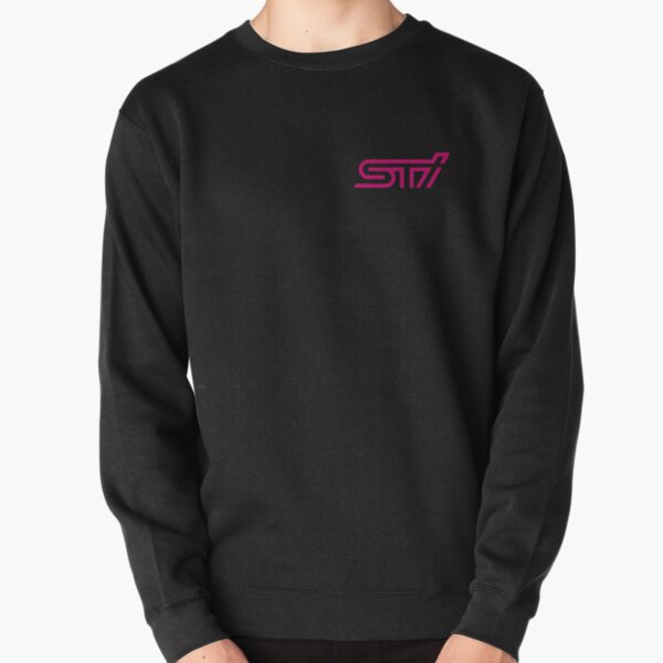 STI - Subaru Technica International Pink Logo Pullover Sweatshirt