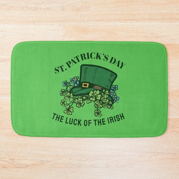 Item preview, Cute Four Leaf Clover, Erin Go Bragh, Éirinn Go Brách Harp, Funny Gift Idea for St Patty's Day designed and sold by Quotesigner.