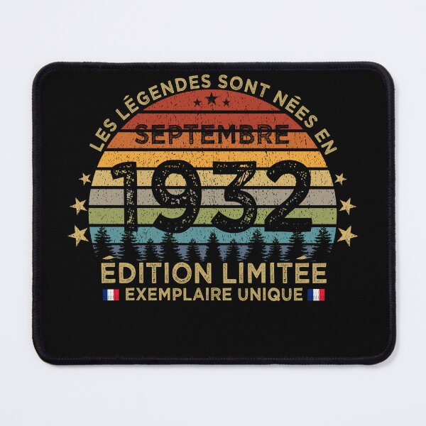 Item preview, Anniversaire 90 Ans Les Legendes Sont Nees en Septembre 1932 designed and sold by cssdru.