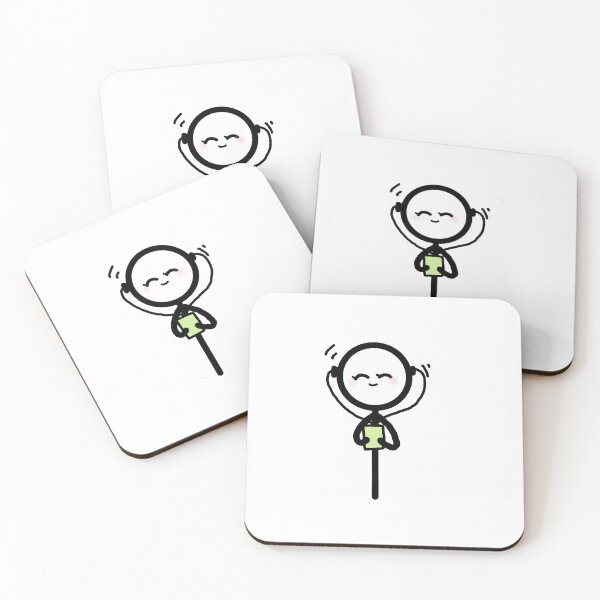 Item preview, stickman listening to music designed and sold by Sushiitz.