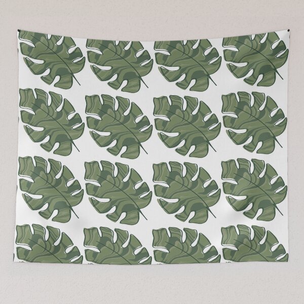 Item preview, Green Camouflage Tropical Leaf designed and sold by ontheoutside.