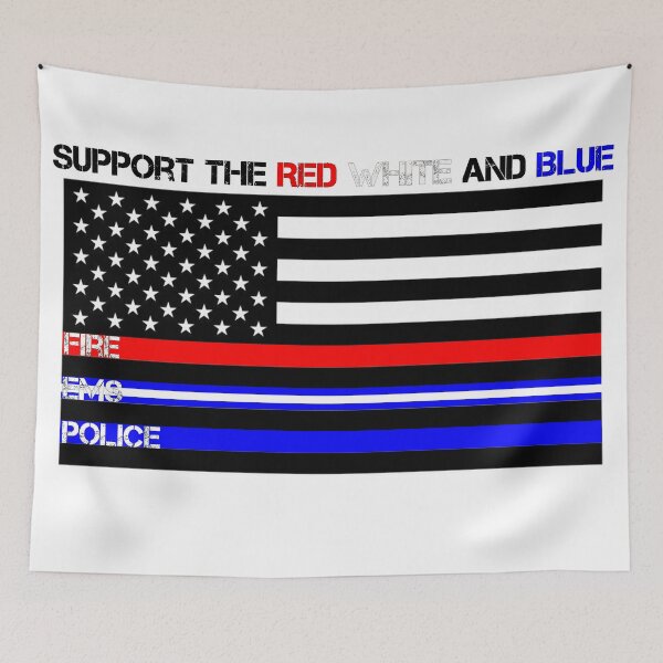 Item preview, Support First Responders Flag designed and sold by jayjayjules.