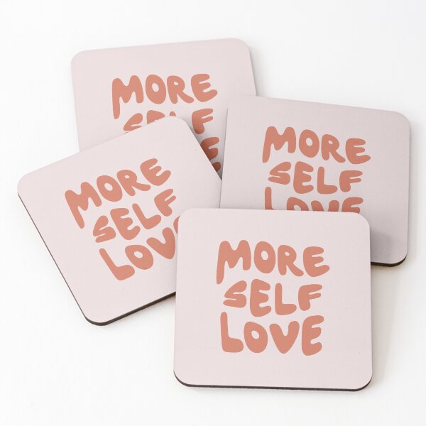 Item preview, Red More Self Love Quote - Positive Affirmation designed and sold by bykirstco.