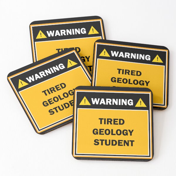 Item preview, Copy of Warning tired geology student designed and sold by mejtstupor.