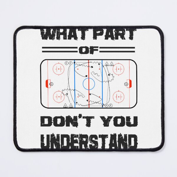 Artikelvorschau, Eishockeyübungen Lustig Welchen Teil davon verstehst du nicht? entworfen und verkauft von MorrisonMedia.