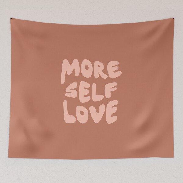 Item preview, Pink More Self Love Quote - Positive Affirmation designed and sold by bykirstco.
