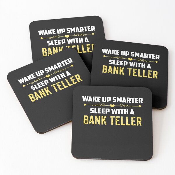 Item preview, Wake Up Smarter Sleep With A BANK TELLER designed and sold by Just Be Different.