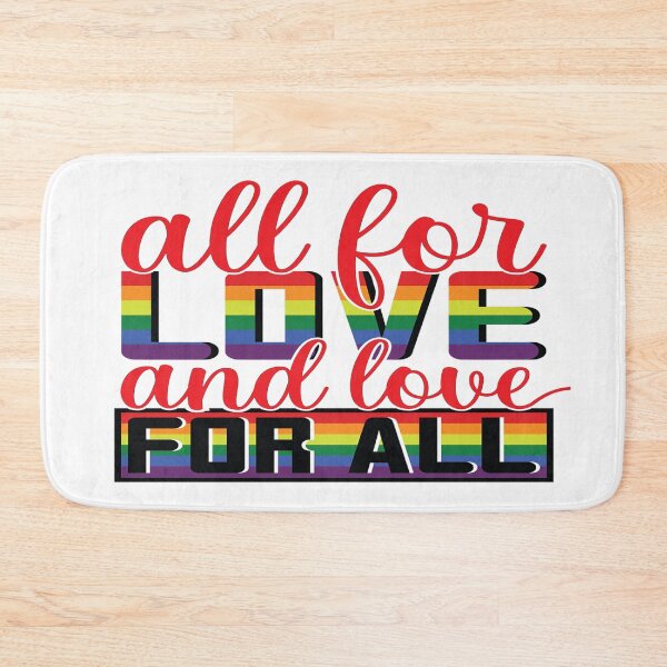 Item preview, All For Love and Love for All  - Gay Pride designed and sold by MauveMoves.