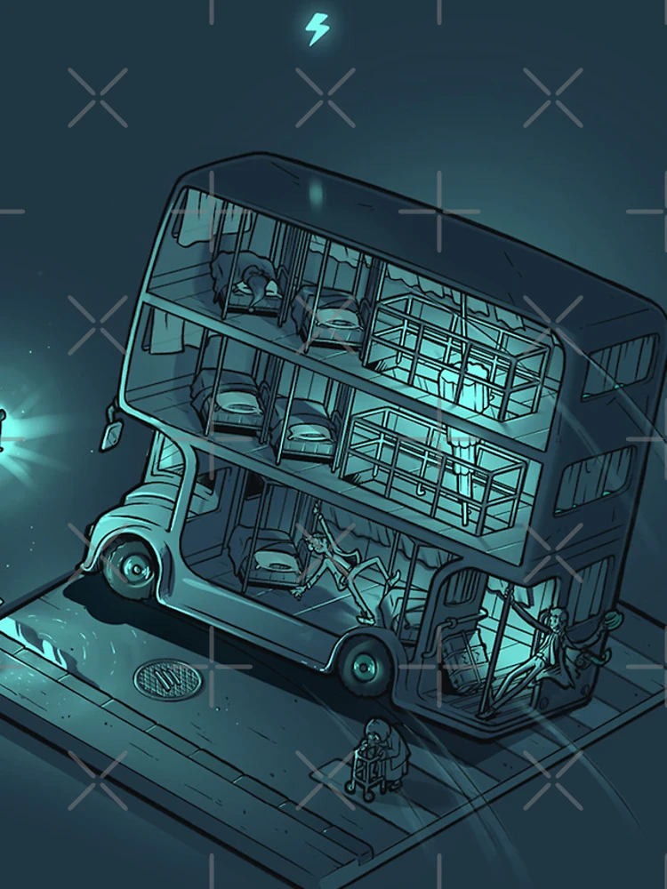 Thumbnail 4 of 4, iPhone Case, Magic Bus Ride designed and sold by MagicArtworks.