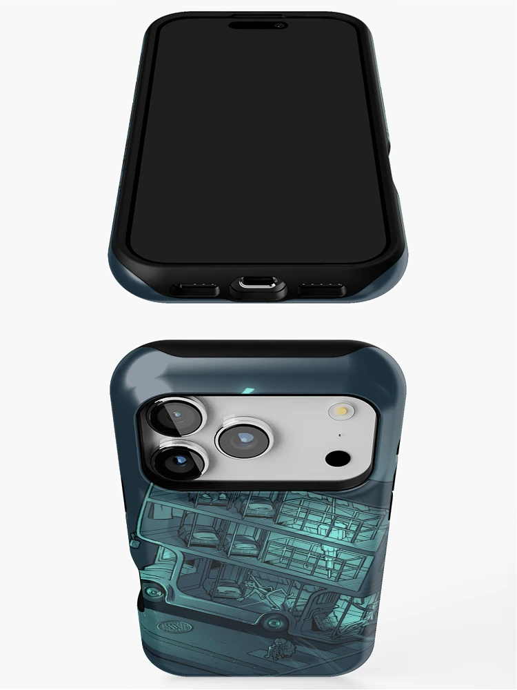 Thumbnail 3 of 4, iPhone Case, Magic Bus Ride designed and sold by MagicArtworks.