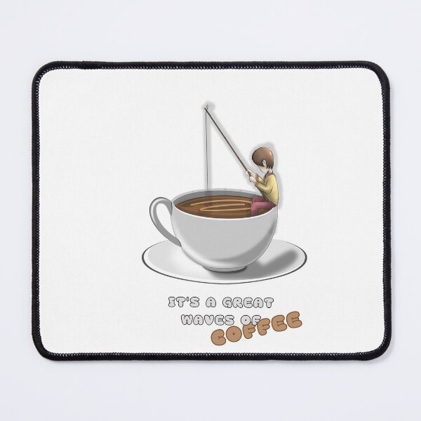 Item preview,  Great Wave Off Coffee| cool coffee cup designed and sold by Karam Barakat.