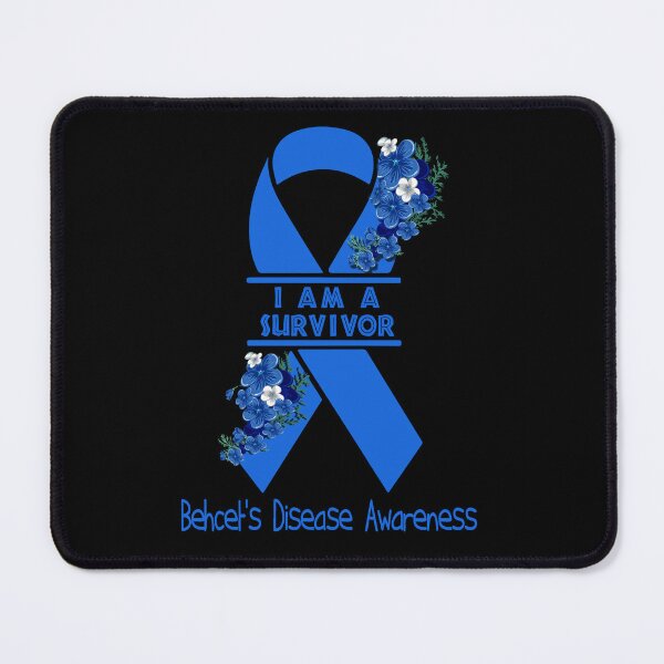 Item preview, I Am A Suvivor Ribbon Behcet's Disease Awareness designed and sold by heppenp.