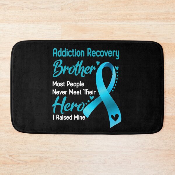Item preview, Addiction Recovery Brother Most People Never Meet Their Hero I Raise Mine designed and sold by tenjun16.