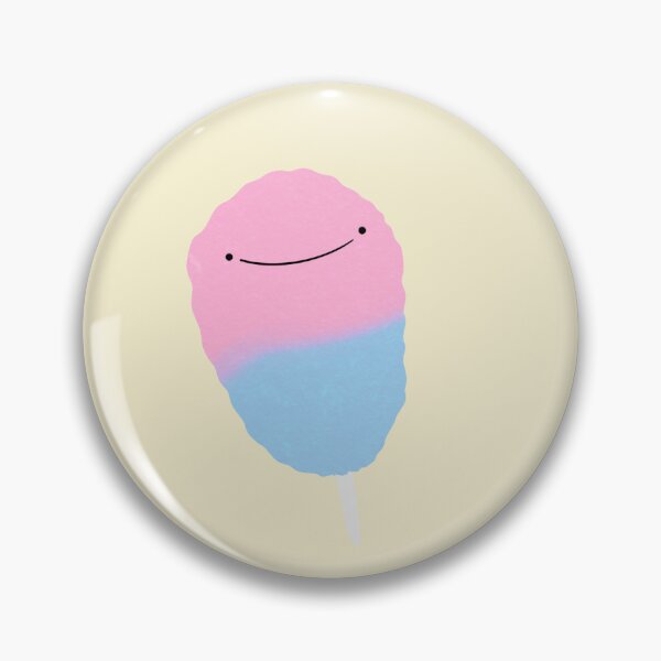 Item preview, Cute Happy Pink and Blue Carnival Cotton Candy designed and sold by crankycranium.