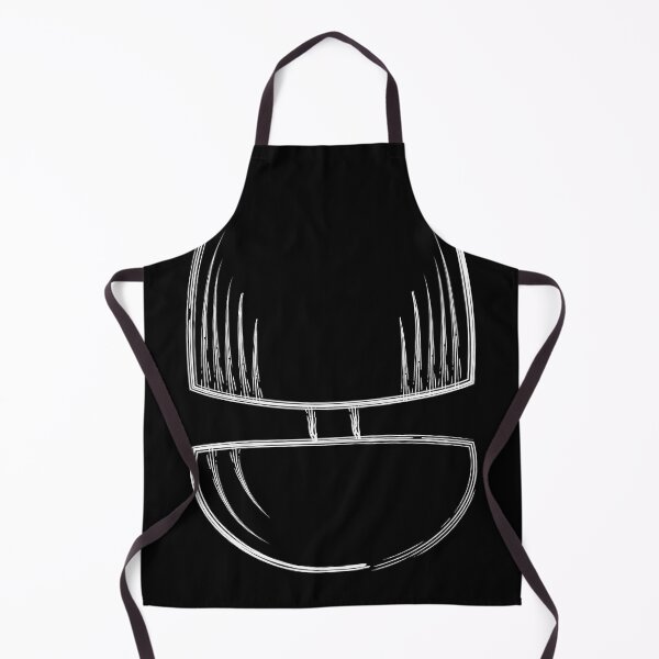 Sketch of human body  Apron