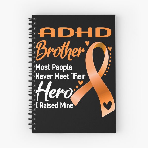 Item preview, ADHD Brother Most People Never Meet Their Hero I Raise Mine designed and sold by tenjun16.