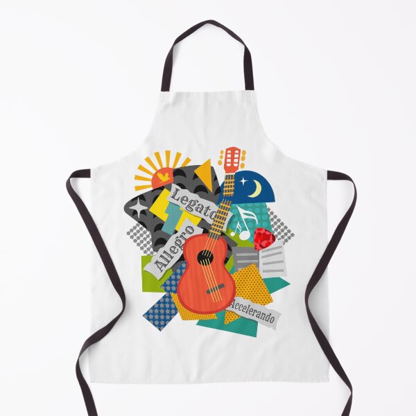 Item preview, Cubist Guitar Collage designed and sold by Scottees.