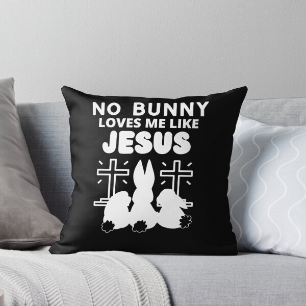 Item preview, No  Bunny Loves Me Like Jesus designed and sold by RedSparkle.