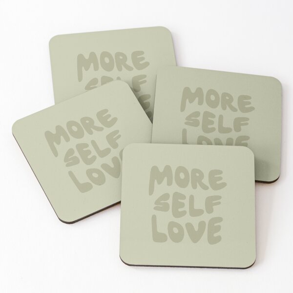 Item preview, Sage Green More Self Love Quote - Positive Affirmation designed and sold by bykirstco.