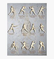 Fiore dei Liberi Longsword Positions "Getty" Photographic Print