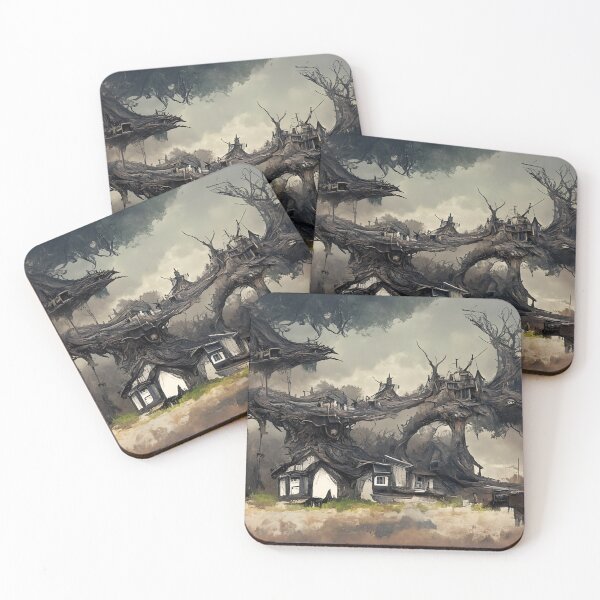 Item preview, The village on the tree designed and sold by ScarletMagi.