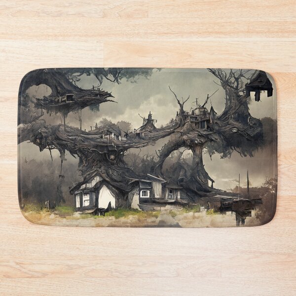 Item preview, The village on the tree designed and sold by ScarletMagi.