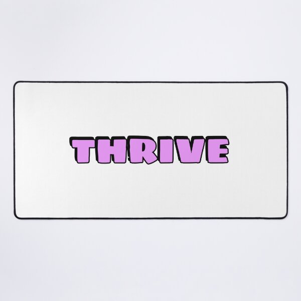 Item preview, THRIVE - pink designed and sold by Inspirationmotivation.