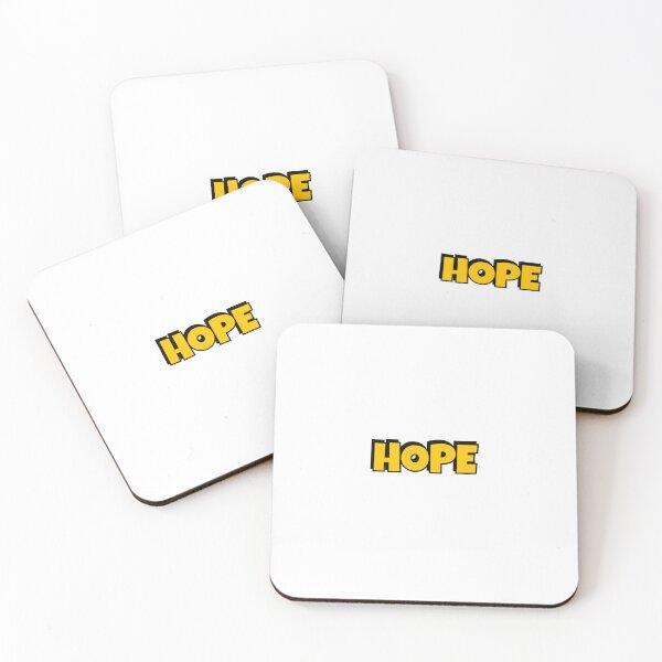 Item preview, HOPE cute kids yellow text designed and sold by Inspirationmotivation.