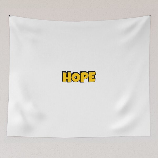Item preview, HOPE cute kids yellow text designed and sold by Inspirationmotivation.