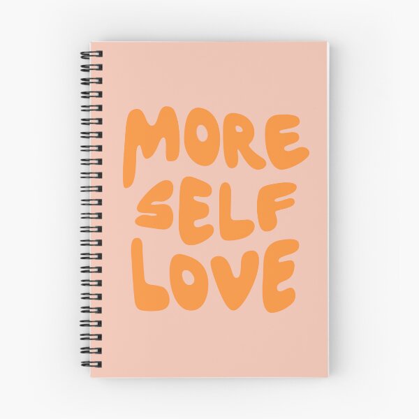 Item preview, Orange More Self Love Quote - Positive Affirmation designed and sold by bykirstco.