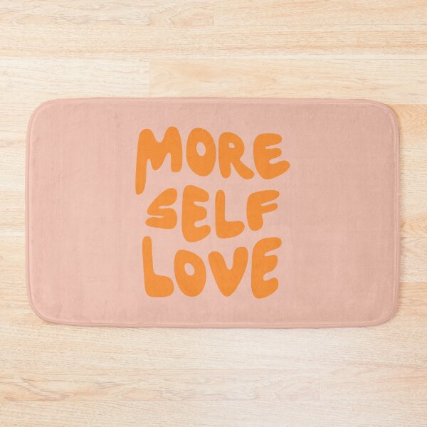 Item preview, Orange More Self Love Quote - Positive Affirmation designed and sold by bykirstco.