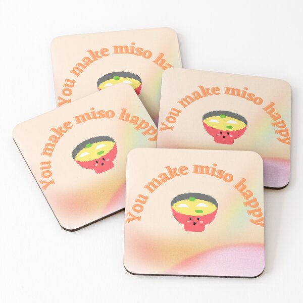 Item preview, You make miso happy (8-bit design) designed and sold by newtree.