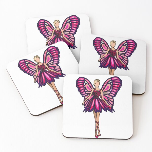 Item preview, Mariposa and Her Butterly Fairy Friends Sticker  designed and sold by Lovely-Lemons.