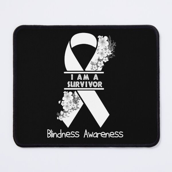Item preview, I Am A Suvivor Ribbon Blindness Awareness designed and sold by heppenp.