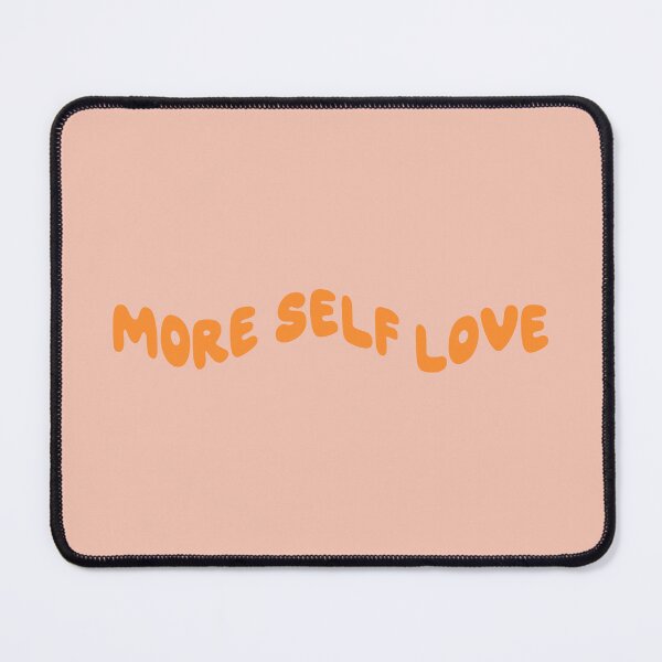 Item preview, More Self Love Wavy Quote - Positive Affirmation - Orange designed and sold by bykirstco.