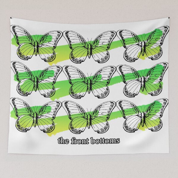 Item preview, butterfly- green adn yellow designed and sold by rolypolynicoley.