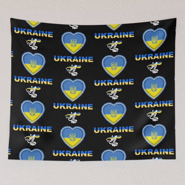Item preview, I Stand With Ukraine Be Strong Ukraine designed and sold by WoodburyLake.