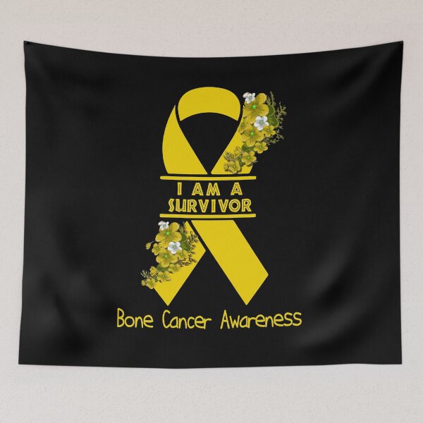 Item preview, I Am A Suvivor Ribbon Bone Cancer Awareness designed and sold by heppenp.