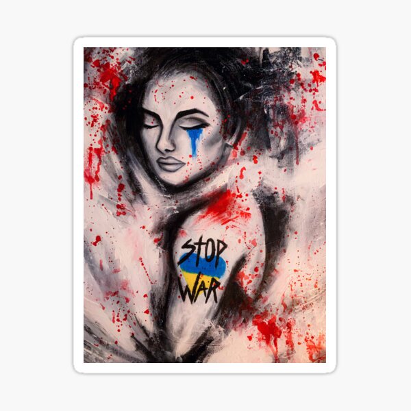 Stop War Sticker