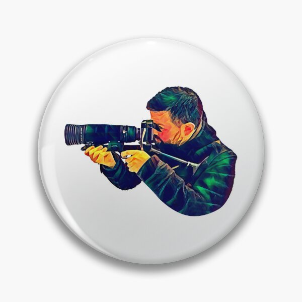 Item preview, Sniper photographer sticker designed and sold by Lamara Belhamiche.