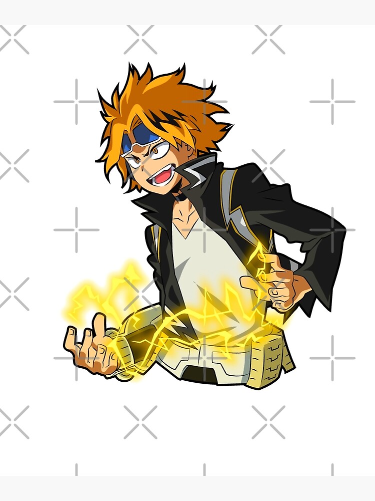 "Funny My Hero Academia Denki Kaminari Quotes design cool" Poster by