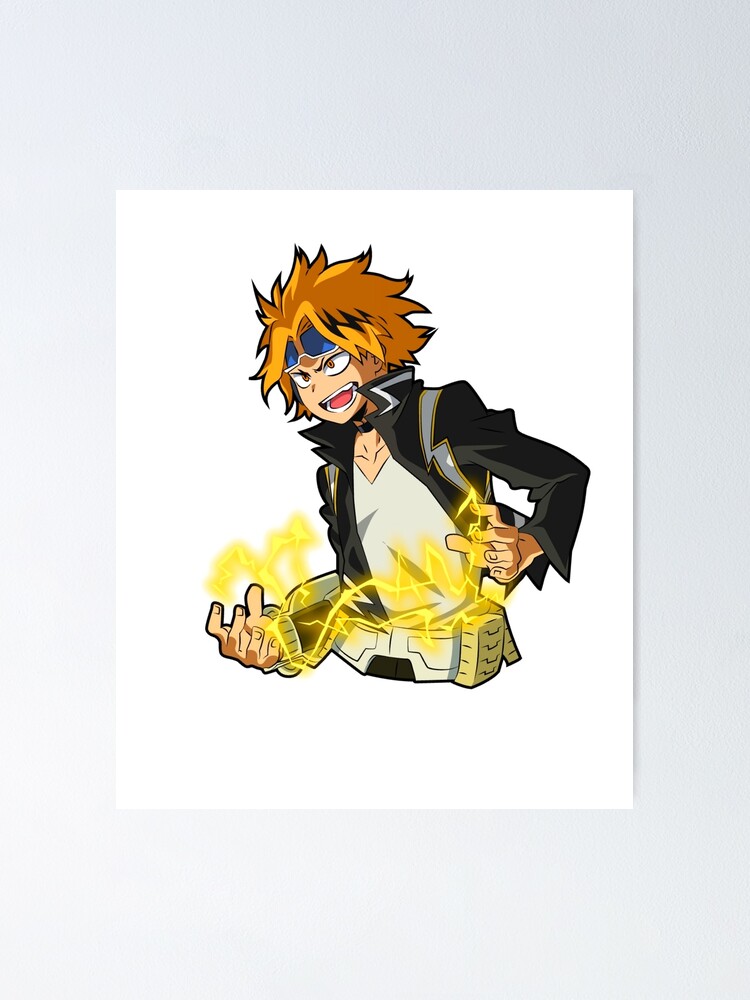 "Funny My Hero Academia Denki Kaminari Quotes design cool" Poster by ...