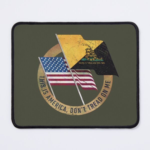 Item preview, USA - Don't Tread on Me - Vintage Emblem designed and sold by Lidra Zehcnas.