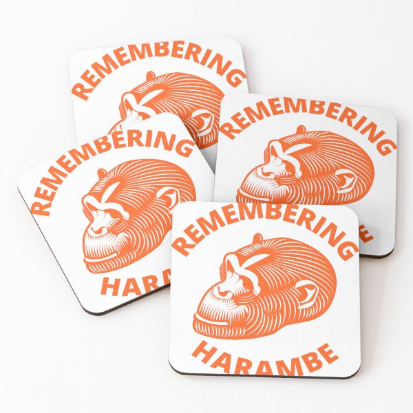 Item preview, Remembering Harambe designed and sold by LewisRichie.