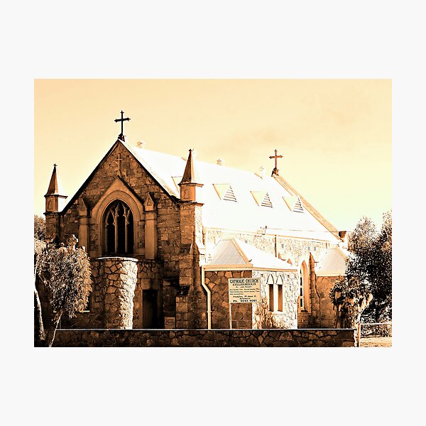 Kellerberrin Catholic Church Photographic Print